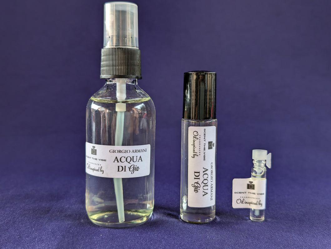 Acqua Di Gio inspired oil